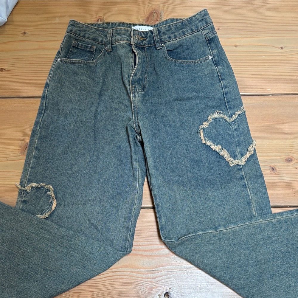 Angel Kiss Blue Denim Jeans
